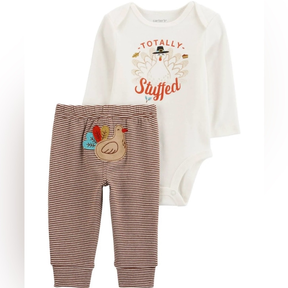Carter’s | Totally Stuffed Set |Thanksgiving Themed (18m)